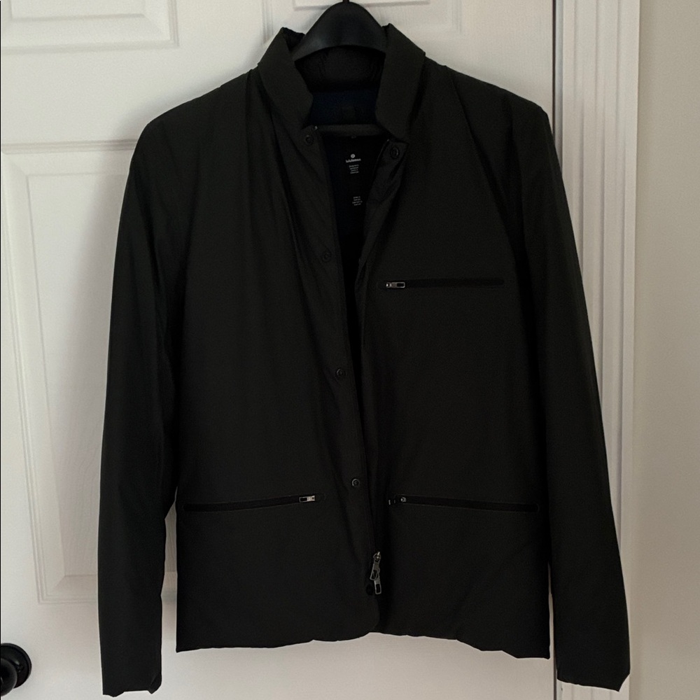 lululemon athletica Men's Black Lightweight Zip Jacket